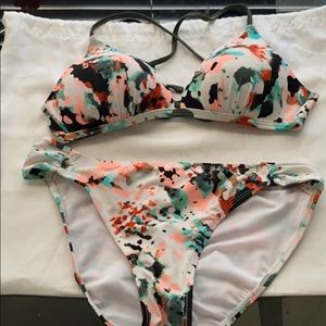 NBW Hula Honey bikini with floral print